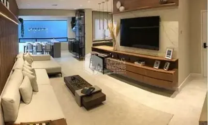 Apartamento tipo para venda em centro com 3 quartos, sendo 3 suítes, 127m²