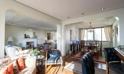 Apartamento tipo para venda em campo belo com 4 quartos, sendo 2 suítes, 255m²