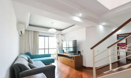 Cobertura para venda em Bosque da Saúde com 3 quartos, sendo 1 suíte, 214m²