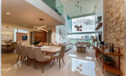 Apartamento tipo para venda em brooklin com 3 quartos, sendo 3 suítes, 197m²