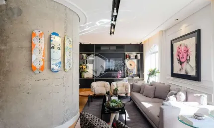 Duplex para venda em Jardim Paulista com 1 quarto, sendo 1 suíte, 163m²