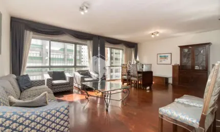 Apartamento tipo para venda em santa cecília com 3 quartos, sendo 3 suítes, 224m²