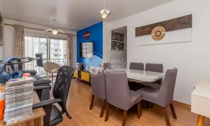Apartamento tipo para venda em super quadra morumbi com 3 quartos, sendo 1 suíte, 75m²