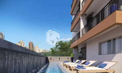 Apartamento tipo para venda em pinheiros com 2 quartos, 39m²