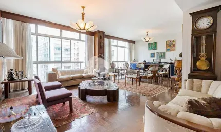 Apartamento tipo para venda em Higienópolis com 4 quartos, sendo 1 suíte, 365m²