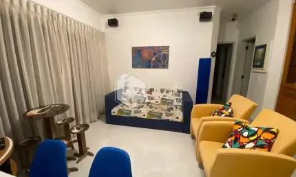 Apartamento para locação, Pitangueiras, Guarujá, 85m² com 2 dorm, 2 banheiros, 2 vgs com lazer, Cam