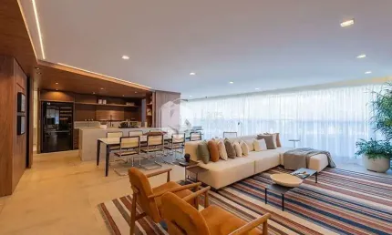 Apartamento tipo para venda em Brooklin com 4 quartos, sendo 2 suítes, 168m²