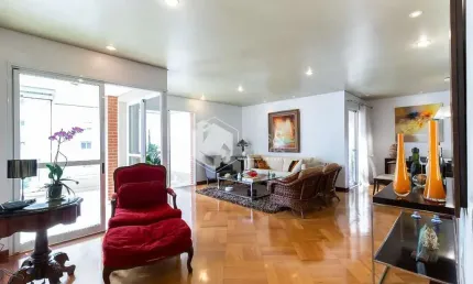 Apartamento tipo para venda em moema com 3 quartos, sendo 3 suítes, 195m²
