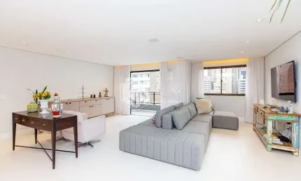 Apartamento tipo para venda em jardim europa com 4 quartos, sendo 3 suítes, 197m²