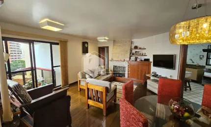 Apartamento tipo para venda em Indianópolis com 4 quartos, sendo 3 suítes, 143m²