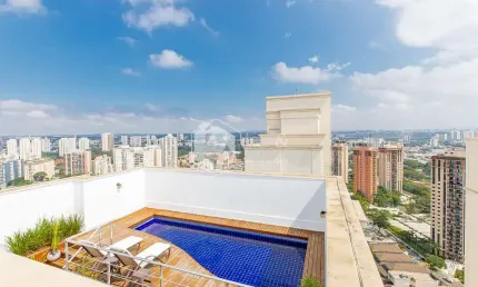 Cobertura para venda em alto da boa vista com 4 quartos, sendo 3 suítes, 311m²