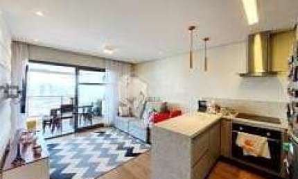 Apartamento tipo para venda com 1 quarto, sendo 1 suíte, 52m²