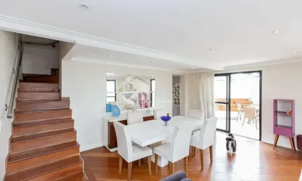 Cobertura para venda em Santo Amaro com 5 quartos, sendo 3 suítes, 202m²