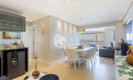 Apartamento tipo para venda em Vila Romana com 3 quartos, sendo 1 suíte, 88m²