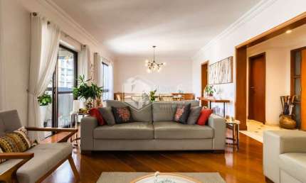 Apartamento tipo para venda em Higienópolis com 4 quartos, sendo 3 suítes, 186m²