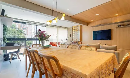 Apartamento tipo para venda em vila mariana com 3 quartos, sendo 3 suítes, 123m²