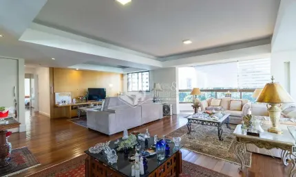 Apartamento tipo para venda em moema com 3 quartos, sendo 3 suítes, 195m²