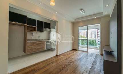 Apartamento tipo para venda com 1 quarto, sendo 1 suíte, 46m²