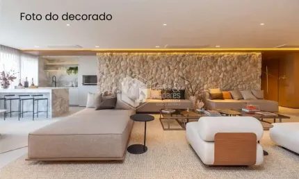 Apartamento tipo para venda em vila clementino com 4 quartos, sendo 4 suítes, 232m²