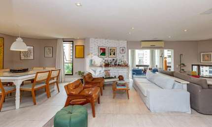 Apartamento tipo para venda em Moema com 3 quartos, sendo 3 suítes, 172m²