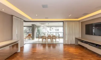 Apartamento tipo para venda em moema com 4 quartos, sendo 3 suítes, 184m²