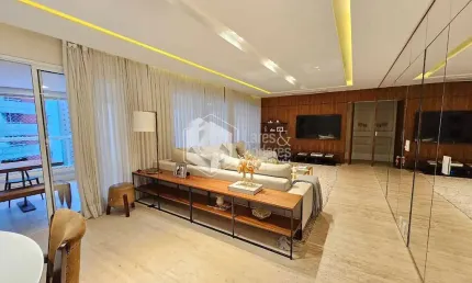 Apartamento tipo para venda em perdizes com 3 quartos, sendo 3 suítes, 172m²