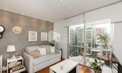 Apartamento tipo para venda em Itaim Bibi com 1 quarto, 53m²