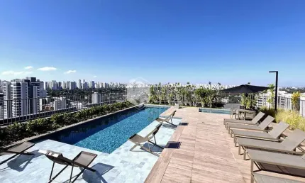 Apartamento tipo para venda em chácara santo antônio (zona sul) com 1 quarto, sendo 1 suíte, 47m²