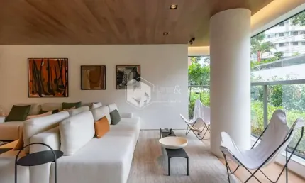 Apartamento tipo para venda em brooklin com 4 quartos, sendo 3 suítes, 190m²