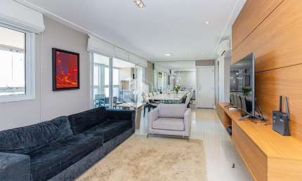 Apartamento tipo para venda em Brooklin com 3 quartos, sendo 3 suítes, 138m²