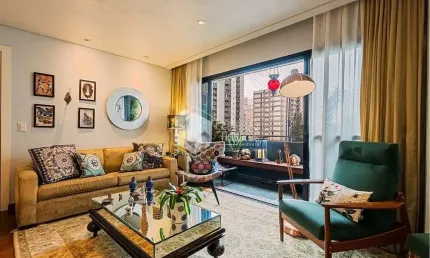 Apartamento à venda 4 quartos 3 suites 2 vagas 141m² moema são paulo - sp