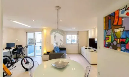 Apartamento tipo para venda em vila andrade com 2 quartos, sendo 2 suítes, 73m²