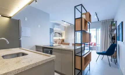 Apartamento com 1 quarto à venda na Rua Vieira de Morais, 1936, Campo Belo, São Paulo