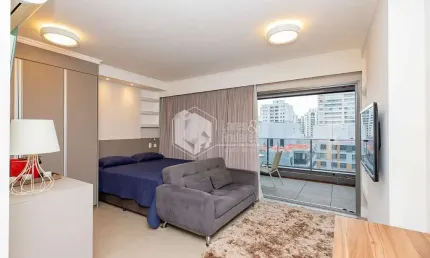 Apartamento tipo para venda em brooklin com 1 quarto, sendo 1 suíte, 41m²