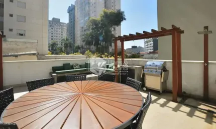 Apartamento garden para venda em pinheiros com 3 quartos, sendo 1 suíte, 130m²