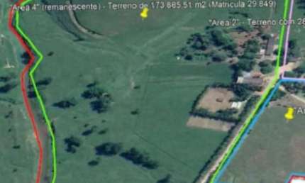 Terreno à venda no São João, Santo Amaro da Imperatriz  por R$ 36.500.000