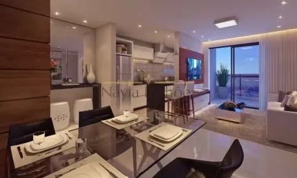 Apartamento com 2 quartos à venda no Barreiros, São José , 65 m2 por R$ 380.000