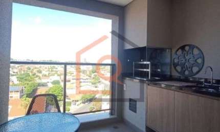 Apartamento de 2 dormitorios com varanda gourmet na Vila Harmonia