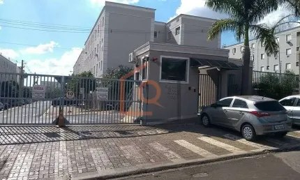 Apartamento com 2 quartos à venda na avenida paulino rodella, 1234, jardim das flores, araraquara, 49 m2 por r$ 130.000