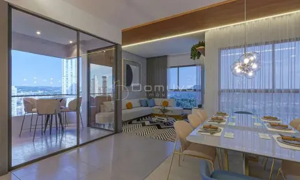 Apartamento a venda com 4 suítes no Edifício Magic Sun Home Resort Baggio Empreendimentos