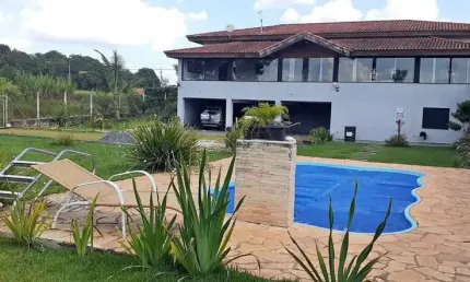 Chácara para Venda em Araçoiaba da Serra, Res. Alvorada, 5 dormitórios, 3 suítes, 5 banheiros, 3 vagas