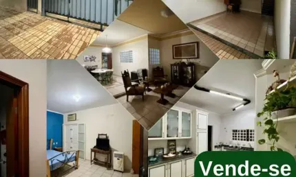 Casa para Venda em Fernandópolis, Jardim Santa Helena, 3 dormitórios, 1 suíte, 1 banheiro