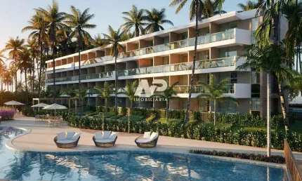 WAVE - Apartamentos studios e de 2 quartos na deslumbrante Praia dos Carneiros.