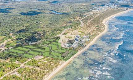 Quintas da Praia - Condomínio na beira-mar em frente as piscinas Naturais