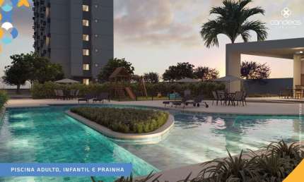 Candeias Life Club - 2  e 3 quartos com suite e varanda! 22 itens de lazer o melhor e mais completo da região. Confira!