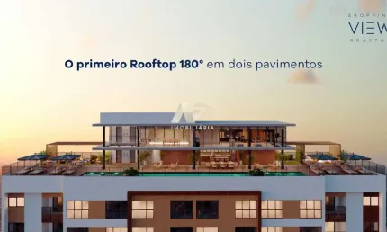 Shopping View Rooftop – Conforto e Modernidade ao Lado do Shopping Recife 1 e 2 Quartos 100% nascente