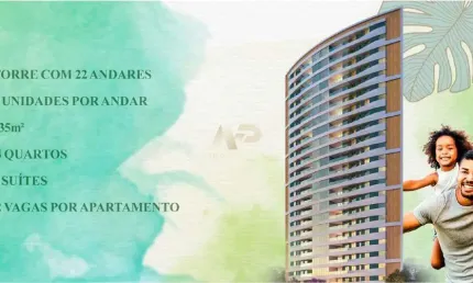 Conforto e Sofisticação em Torre Exclusiva com Lazer Completo e Apartamentos de 135m²