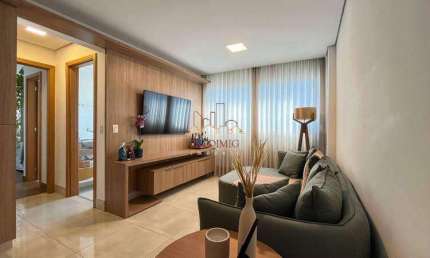 Apartamento à venda, 2 quartos, 1 suíte, 2 vagas, Liberdade - Belo Horizonte/MG