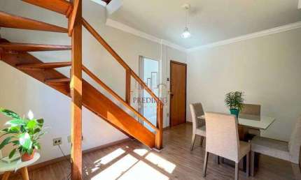 Cobertura à venda, 2 quartos, 1 vaga, Castelo - Belo Horizonte/MG