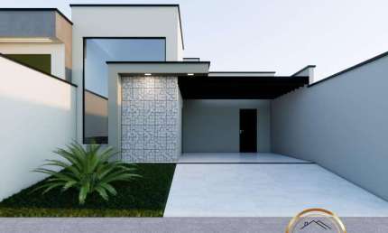 Casa para Venda em Boituva, Parque Residencial Campo Verde, 2 dormitórios, 1 suíte, 2 banheiros, 2 vagas